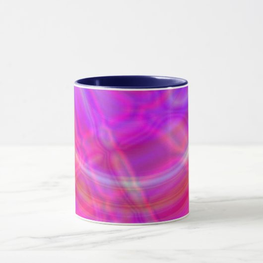 Psychedelischer Kreis Tasse (Zentrum)