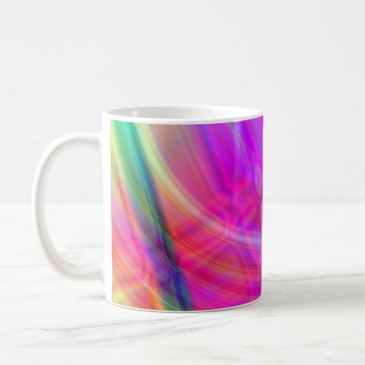 Psychedelischer Kreis Tasse (Links)