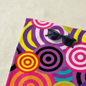 psychedelischer Kreise Strandtuch (Beispiel)