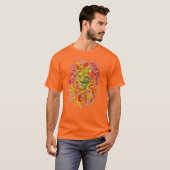 Psychedelischer Löwe T-Shirt (Vorne ganz)