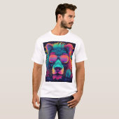Psychedelischer LöwenT - Shirt (Vorne ganz)