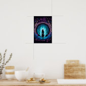 Psychedelischer Mandala-Waldposter | Trippy 2 Poster (Küche)