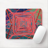 psychedelischer Mast Mousepad (Mit Mouse)
