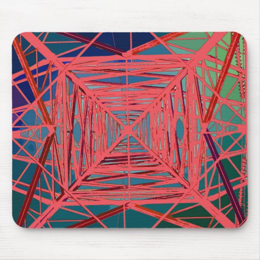 psychedelischer Mast Mousepad (Vorne)