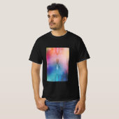 Psychedelischer Mystery Man T - Shirt (Vorne ganz)