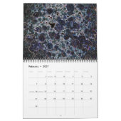 Psychedelischer Neon Jellyfish Kalender 3 (Feb 2027)