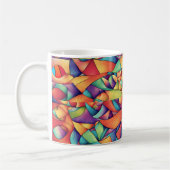 Psychedelischer Ozean Kaffeetasse (Links)