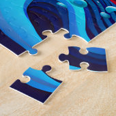 Psychedelischer Ozean Puzzle (Seite)