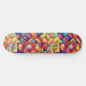 Psychedelischer Ozean Skateboard (Horizontal)