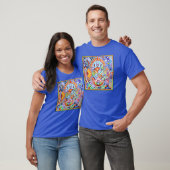 Psychedelischer Peyote-Gott T-Shirt (Unisex)