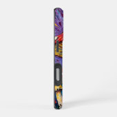 Psychedelischer Pilzaura iPhone Hülle (Rechte Seite)