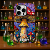 Psychedelischer Pilzaura iPhone Hülle
