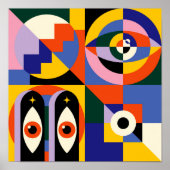 Psychedelischer Pop Poster (Vorne)