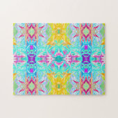 Psychedelischer Puzzlespiel-Druck Puzzle (Horizontal)