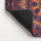 Psychedelischer Radialentwurf: Mousepad (Ecke)