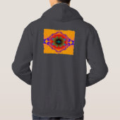 Psychedelischer Rauch Hoodie (Rückseite)