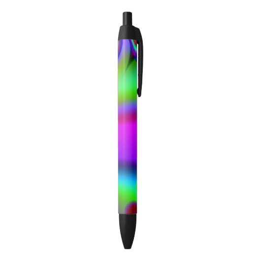 Psychedelischer Regenbogen Kugelschreiber (Unterseite (Vertikal))