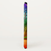 Psychedelischer Regenbogen-MusikClef iPhone X Fall Case-Mate iPhone Hülle (Hinten/Rechts)