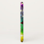 Psychedelischer Regenbogen-MusikClef iPhone X Fall Case-Mate iPhone Hülle (Hinten/Links)