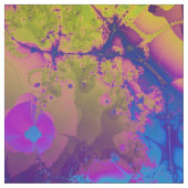 Psychedelischer Regenbogen-Paint-Spill-Spritzer Fa Stoff (Muster)
