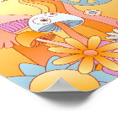 Psychedelischer Sommer-Traum Poster (Ecke)