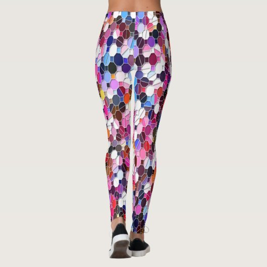 Psychedelischer Sommerspass.... Leggings (Rückseite)