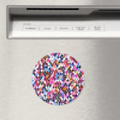 Psychedelischer Sommerspass.... Magnet (In Situ (Geschirrspüler))