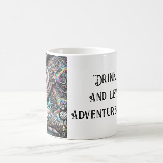 psychedelischer Spaß Kaffeetasse (Mittel)