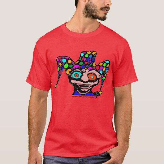 Psychedelischer Spaßvogel T-Shirt (Vorderseite)