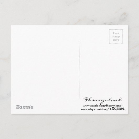 Psychedelischer Spritzer | Farbiger Regenbogen Abs Postkarte (Rückseite)