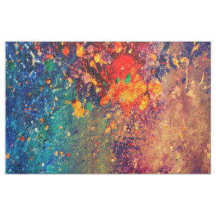 Psychedelischer Spritzer   Farbiger Regenbogen Abs Stoff