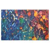 Psychedelischer Spritzer | Farbiger Regenbogen Abs Stoff (Fat Quarter (45,7 x 55,9 cm))
