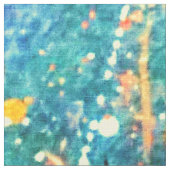 Psychedelischer Spritzer | Farbiger Regenbogen Abs Stoff (Nahaufnahme)