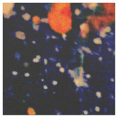 Psychedelischer Spritzer | Farbiger Regenbogen Abs Stoff (Nahaufnahme)