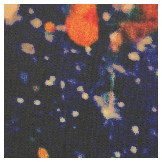 Psychedelischer Spritzer | Farbiger Regenbogen Abs Stoff (Nahaufnahme)