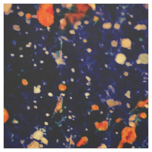 Psychedelischer Spritzer | Farbiger Regenbogen Abs Stoff (Muster)