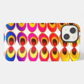 Psychedelischer Stoff iPhone Hülle (Rückseite (Horizontal))