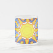 Psychedelischer Sun Mattglastasse (Mittel)