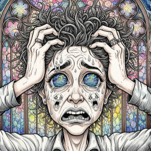 Psychedelischer Surreal Art T - Shirt - emotionale