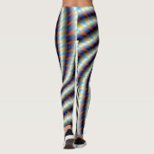 Psychedelischer Swirl Leggings (Rückseite)