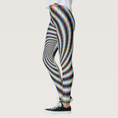 Psychedelischer Swirl Leggings (Links)