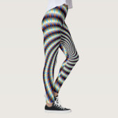 Psychedelischer Swirl Leggings (Rechts)