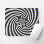 Psychedelischer Swirl Mousepad (Mit Mouse)