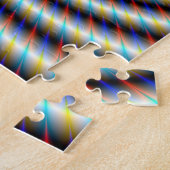 Psychedelischer Swirl Puzzle (Seite)