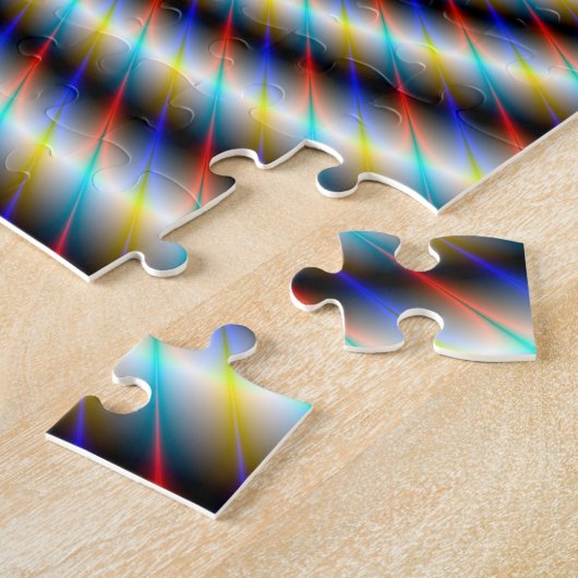 Psychedelischer Swirl Puzzle (Seite)