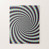 Psychedelischer Swirl Puzzle (Vertikal)