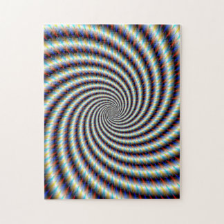 Psychedelischer Swirl Puzzle