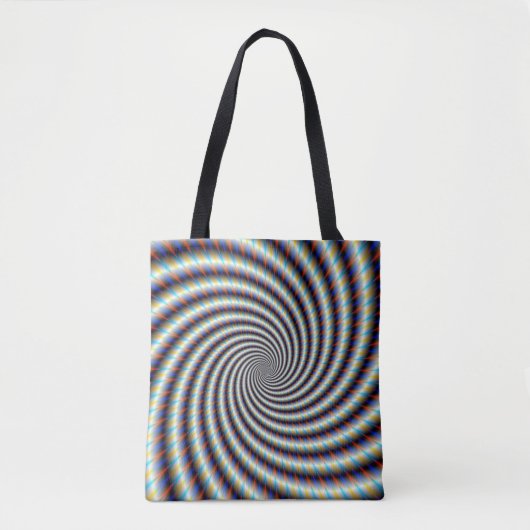 Psychedelischer Swirl Tasche (Vorderseite)