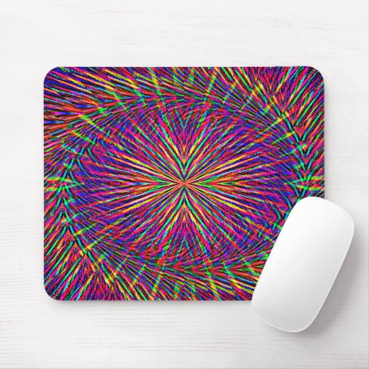 Psychedelischer Swirling Star..... Mousepad (Mit Mouse)