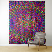 Psychedelischer Swirling Star..... Wandteppich (Beispiel)